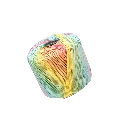 Gatuida 1 Rolle Garn zum Häkeln Baumwollgarn häkeln Strickgarnmaterial Regenbogen-Strickgarn Schalgarn häkeln ästhetisch Multikolorgarn Garn Baumwolle Zuckerwatte garn für schal nähgarn Gatuida 1 Rolle Garn zum Häkeln Baumwollgarn häkeln Strickgarnmaterial Regenbogen-Strickgarn Schalgarn häkeln ästhetisch Multikolorgarn Garn Baumwolle Zuckerwatte garn für schal nähgarn von Gatuida