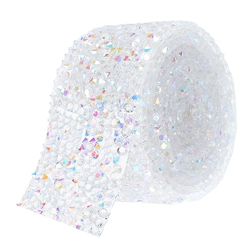 Gatuida 1 Rolle Klebebohrer Diamantstreifen Farbig Goldene Strasssteine Strasskleber Schleife Diamantband Hochzeit Kleidung Diy Zubehör Band-diy-material Kleid Diy Zubehör Glas Weiß Gatuida 1 Rolle Klebebohrer Diamantstreifen Farbig Goldene Strasssteine Strasskleber Schleife Diamantband Hochzeit Kleidung Diy Zubehör Band-diy-material Kleid Diy Zubehör Glas Weiß von Gatuida