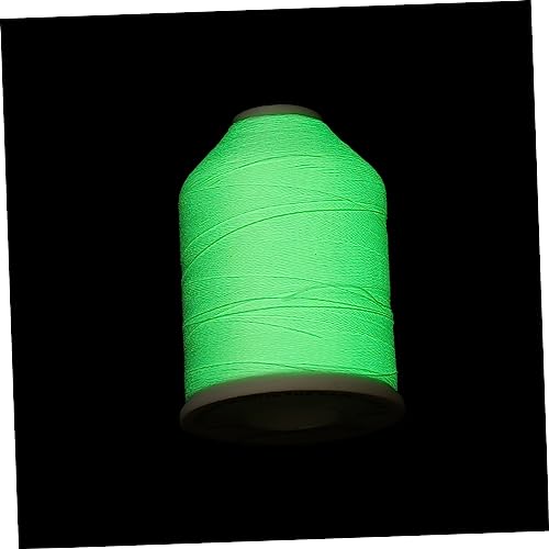 Gatuida 1 Rolle Leuchtendes Polyester Stickgarn Nachtleuchtende Nähseide für Handarbeit und DIY Projekte für Bastelarbeiten und Stickerei von Gatuida