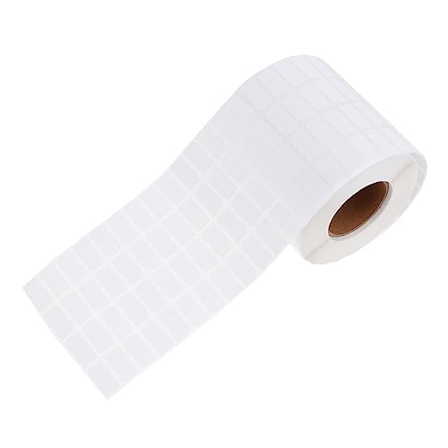 Gatuida 1 Rolle Selbstklebende Etikettenrolle für DIY Beschreibbare Selbstklebende Etiketten für Vorratsdosen und Aufbewahrungsboxen Beschriften und Organisieren von Gatuida