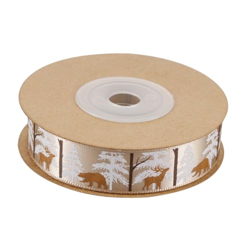 Gatuida 1 Rolle Weihnachtsdekoration Band DIY Tiermuster Geschenkbänder für Party und Geschenkverpackung für Weihnachtsbaum und Dekoration Gatuida 1 Rolle Weihnachtsdekoration Band DIY Tiermuster Geschenkbänder für Party und Geschenkverpackung für Weihnachtsbaum und Dekoration von Gatuida