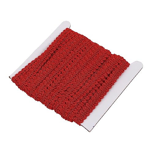 Gatuida 1 Rolle Wellige Spitze Kurzwaren Mit Fransen Zierleiste Dekorative Verkleidungen Geflochten Kanten Geflecht Trimmen Selber Machen Vorhänge Nähen Gewebter Zopfbesatz Rot Polyester Gatuida 1 Rolle Wellige Spitze Kurzwaren Mit Fransen Zierleiste Dekorative Verkleidungen Geflochten Kanten Geflecht Trimmen Selber Machen Vorhänge Nähen Gewebter Zopfbesatz Rot Polyester von Gatuida