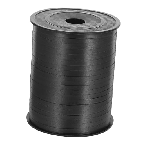 Gatuida 1 Rolle Yards Schwarzes Curling Band Dekoratives Geschenkband für Hochzeiten Geburtstagsfeiern Blumensträuße und Partys Festliche Dekorationen und Geschenkverpackungen von Gatuida