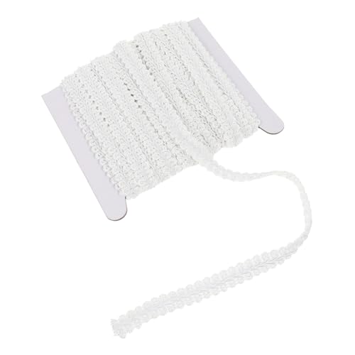 Gatuida 1 Rolle wellige Spitze Randband Stoffkante geflochten Gardinenleiste selber machen Zopfbandbesatz Zopfbesatz Vorhang zum Nähen Zierband nähen Zopfband zum Nähen Polyester Weiß Gatuida 1 Rolle wellige Spitze Randband Stoffkante geflochten Gardinenleiste selber machen Zopfbandbesatz Zopfbesatz Vorhang zum Nähen Zierband nähen Zopfband zum Nähen Polyester Weiß von Gatuida