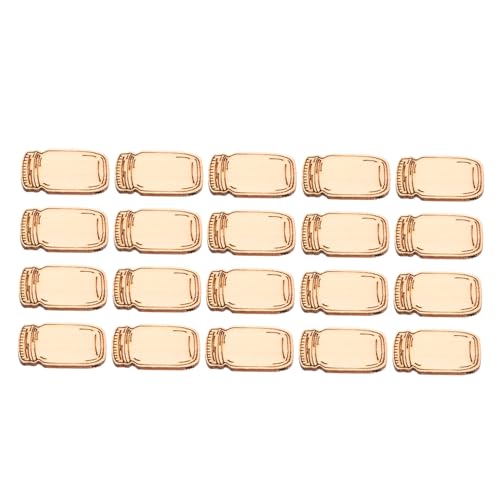 Gatuida 1 Satz Diy Holzscheiben Für Handbemalte Bastelornamente Kreative Holzstücke Für Schmuck Und Deko Langlebig Und Praktisch Für Diy Projekte 50 Stück von Gatuida