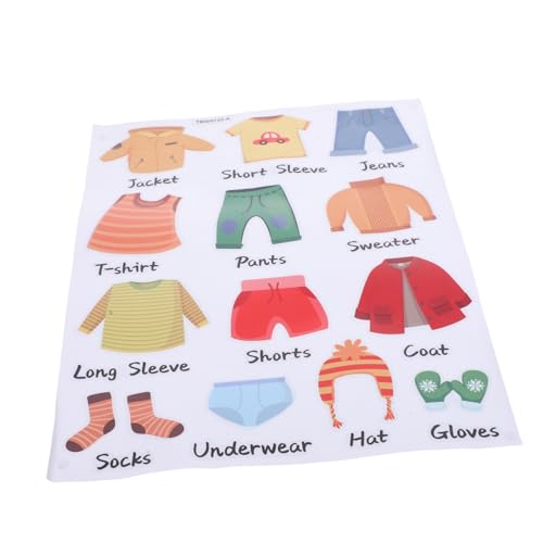 Gatuida 1 Satz Kleidungsklassifizierung Junge Jungs klebeetikett für kleidung Namensetiketten für Kleiderschrank Aufkleber Kleideretiketten für Etikett für Kinderkleidung PVC von Gatuida