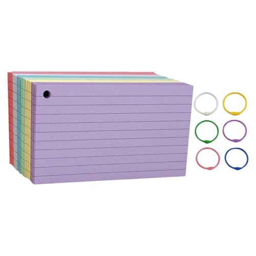 Gatuida 1 Satz Kleinen Liniert Notizblöcken Bunte Notizkarten für Büro Studium Notieren Skizzieren und Zeichnen Tragbar und Langlebig Gatuida 1 Satz Kleinen Liniert Notizblöcken Bunte Notizkarten für Büro Studium Notieren Skizzieren und Zeichnen Tragbar und Langlebig von Gatuida