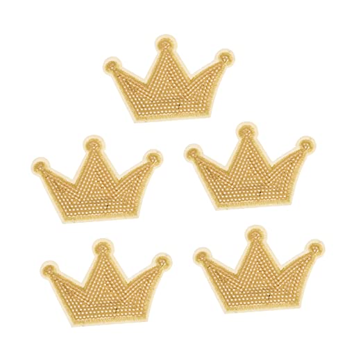 Gatuida 1 Satz Krone Pailletten Patches Glitzer Aufnäher Für Kleidung Taschen Bastelprojekte Langlebig Und Hautfreundlich Zum Aufnähen Und Verzieren 5 Stück Gatuida 1 Satz Krone Pailletten Patches Glitzer Aufnäher Für Kleidung Taschen Bastelprojekte Langlebig Und Hautfreundlich Zum Aufnähen Und Verzieren 5 Stück von Gatuida