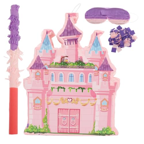 Gatuida 1 Satz Prinzessin-schloss-pinata Hängendes Pinata- Süßigkeitenbehälter Piñata Partydekorationen Für Prinzessinnen Pinata Zur Hochzeit Prinzessin Geburtstagsdekoration Papier Gatuida 1 Satz Prinzessin-schloss-pinata Hängendes Pinata- Süßigkeitenbehälter Piñata Partydekorationen Für Prinzessinnen Pinata Zur Hochzeit Prinzessin Geburtstagsdekoration Papier von Gatuida