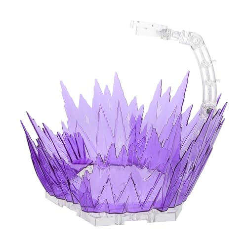 Gatuida 1 Satz Puppenständer Display-ständer Aktionsfigurhalter Actionfiguren-Basis Actionfigur Steht Zubehör Für Den Puppenladen Puppenmodellständer Actionfigurenständer Violett Plastik von Gatuida