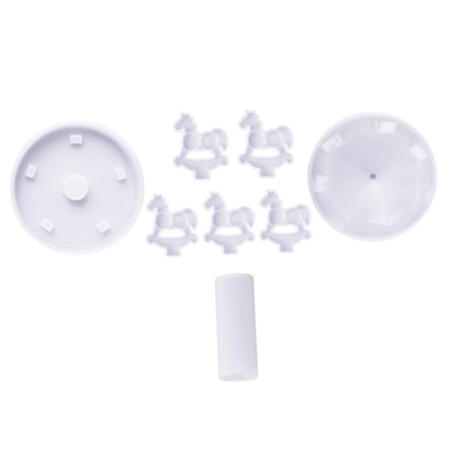 Gatuida 1 Satz Silikonform für DIY Rotierende Karussell Deko Hochwertige Epoxidharz Gießform Wiederverwendbar Einfach zu Reinigen Flexibel für Bastelprojekte Gatuida 1 Satz Silikonform für DIY Rotierende Karussell Deko Hochwertige Epoxidharz Gießform Wiederverwendbar Einfach zu Reinigen Flexibel für Bastelprojekte von Gatuida