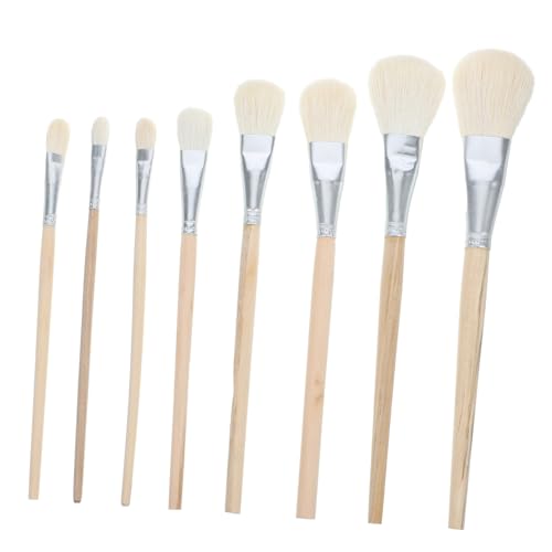 Gatuida 1 Satz Teiliges Malpinsel Wolle Für Porzellan Und Keramikmalerei Wiederverwendbare Und Vielseitige Pinsel Für Kunst Und Bastelprojekte 8 Stück Gatuida 1 Satz Teiliges Malpinsel Wolle Für Porzellan Und Keramikmalerei Wiederverwendbare Und Vielseitige Pinsel Für Kunst Und Bastelprojekte 8 Stück von Gatuida