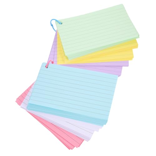 Gatuida 1 Satz Wortbuch Karteikarten mit Registern Blitzring Notizen Karteikarten mit Ring Cue -Karten Karteikarten mit Binderingen tragbare leere Karteikarten Speicherkarten lernen Papier Gatuida 1 Satz Wortbuch Karteikarten mit Registern Blitzring Notizen Karteikarten mit Ring Cue -Karten Karteikarten mit Binderingen tragbare leere Karteikarten Speicherkarten lernen Papier von Gatuida