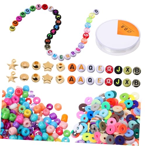 Gatuida 1 Schachtel Buchstabenperlen Bunte Schmuckperlen zum Auffädeln Armbandperlen Bastelperlen für DIY Schmuckherstellung Telefonanhänger und Schlüsselanhänger Zubehör Gatuida 1 Schachtel Buchstabenperlen Bunte Schmuckperlen zum Auffädeln Armbandperlen Bastelperlen für DIY Schmuckherstellung Telefonanhänger und Schlüsselanhänger Zubehör von Gatuida