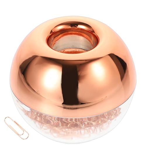 Gatuida 1 Schachtel Büroklammern aus Roségold Multifunktionale Dekorative Metallklammern für Notizen Fotos und DIY Projekte für Büro und Zuhause von Gatuida