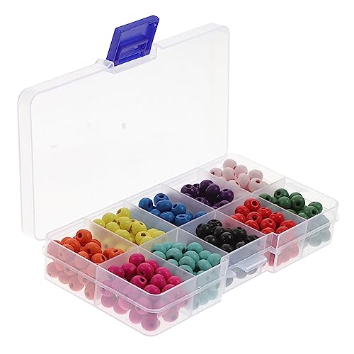 Gatuida 1 Schachtel Bunte Holzperlen mit Runde Handgefertigte Holzperlen für Schmuckherstellung DIY Armbänder Basteln Bunte Perlen für Kreative Dekoration und Geschenke Gatuida 1 Schachtel Bunte Holzperlen mit Runde Handgefertigte Holzperlen für Schmuckherstellung DIY Armbänder Basteln Bunte Perlen für Kreative Dekoration und Geschenke von Gatuida