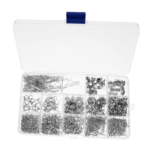 Gatuida 1 Schachtel DIY Ohrhaken Schmuck Zubehör Langlebig Leicht Glatte Oberfläche Vielseitig für Selbstgemachte Ohrringe Einfache Handhabung Modisch Kreative Ohrschmuck Materialien für von Gatuida
