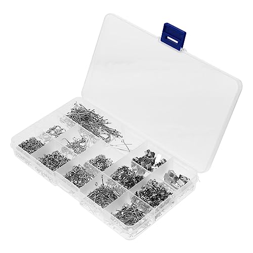 Gatuida 1 Schachtel DIY Ohrhaken Schmuck Zubehör Ohrschmuck Bastelmaterialien für Damen Mädchen Anfänger Ohrringherstellung Zubehör Ohrhaken DIY Schmuckherstellung Gatuida 1 Schachtel DIY Ohrhaken Schmuck Zubehör Ohrschmuck Bastelmaterialien für Damen Mädchen Anfänger Ohrringherstellung Zubehör Ohrhaken DIY Schmuckherstellung von Gatuida