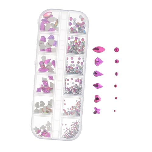 Gatuida 1 Schachtel Fächer Box Nageldiamanten Resin Strasssteine Nail Art DIY Nageldekorationen für Maniküre und Basteln Langlebige Nagelornamente aus Resin für Persönliche und Gatuida 1 Schachtel Fächer Box Nageldiamanten Resin Strasssteine Nail Art DIY Nageldekorationen für Maniküre und Basteln Langlebige Nagelornamente aus Resin für Persönliche und von Gatuida