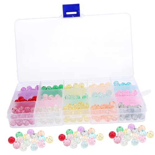 Gatuida 1 Schachtel Glasperlen für Schmuckherstellung Langlebige Dekorative DIY Spacer Perlen mit Feinen Details zum Auffädeln von Armbändern und Halsketten Geeignet für Erwachsene und Gatuida 1 Schachtel Glasperlen für Schmuckherstellung Langlebige Dekorative DIY Spacer Perlen mit Feinen Details zum Auffädeln von Armbändern und Halsketten Geeignet für Erwachsene und von Gatuida