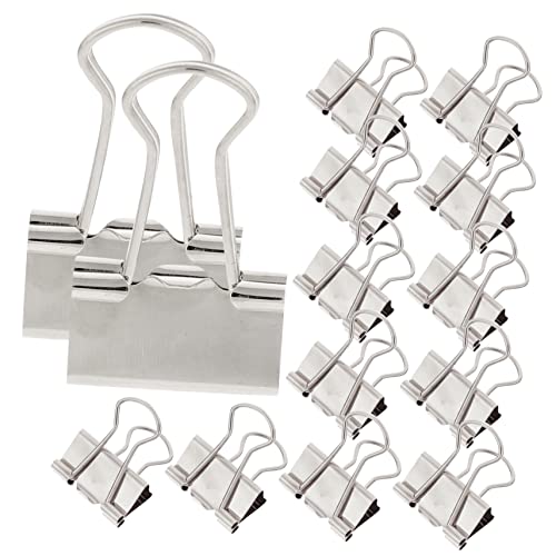 Gatuida 1 Schachtel Multifunktionale Büroklammern pro Box Praktische und Dekorative Binder Clips für Dokumente Notizen und Rechnungen für Schule und Büro von Gatuida