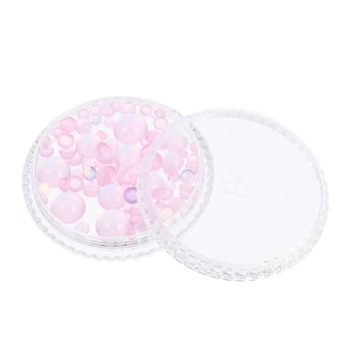 Gatuida 1 Schachtel Nail Art Dekorationsperlen Kreative Flache Jelly Strasssteine für DIY Nageldesigns für Professionelle oder Persönliche Anwendungen für Partys und Hochzeiten von Gatuida