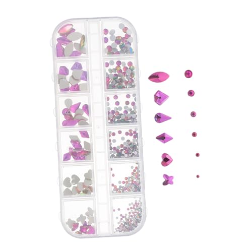 Gatuida 1 Schachtel Nail Diamonds Fächer Box DIY Nagel Strasssteine Glitzersteine Nägel Selbstklebend Nagelkunst Schmucksteine für Maniküre und Bastelbedarf Gatuida 1 Schachtel Nail Diamonds Fächer Box DIY Nagel Strasssteine Glitzersteine Nägel Selbstklebend Nagelkunst Schmucksteine für Maniküre und Bastelbedarf von Gatuida