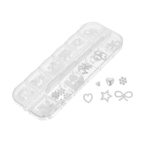 Gatuida 1 Schachtel Schöne Flache Rückseiten Perlen Nagelkunst Perlen DIY Maniküre Langlebige Stereoskopische in Herzform Leicht Haftend für Professionelle und Private Nagelgestaltung Gatuida 1 Schachtel Schöne Flache Rückseiten Perlen Nagelkunst Perlen DIY Maniküre Langlebige Stereoskopische in Herzform Leicht Haftend für Professionelle und Private Nagelgestaltung von Gatuida
