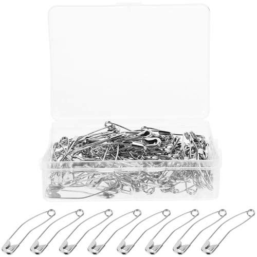 Gatuida 1 Schachtel Vernickelte Gebogene Sicherheitsnadeln mit Aufbewahrungsbox Rostfrei Vielseitig für Kleidung Schals DIY Schmuckherstellung und Bastelarbeiten Gatuida 1 Schachtel Vernickelte Gebogene Sicherheitsnadeln mit Aufbewahrungsbox Rostfrei Vielseitig für Kleidung Schals DIY Schmuckherstellung und Bastelarbeiten von Gatuida