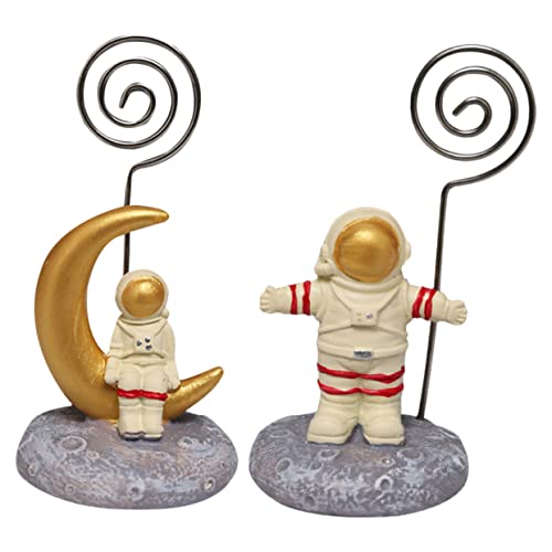 Gatuida 1 Set 2 Stück Astronauten Visitenkartenhalter Büroklammern Schreibtisch Memohalter Foto Clip Zum Klemmen Bild Festclip Platzhalter Memo Klemme Foto Clips Harz Weiß Gatuida 1 Set 2 Stück Astronauten Visitenkartenhalter Büroklammern Schreibtisch Memohalter Foto Clip Zum Klemmen Bild Festclip Platzhalter Memo Klemme Foto Clips Harz Weiß von Gatuida