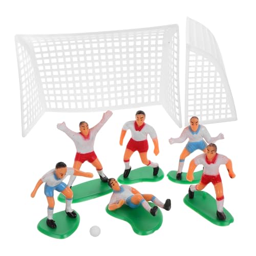 Gatuida Einzigartige Fußball-kuchendekorationen Für Jungen – Tortenaufsätze Für Fußballteams – Mini-fußballspieler – Sport von Gatuida