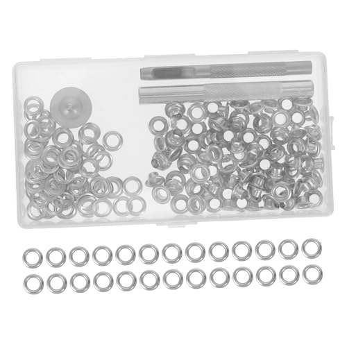 Gatuida 1 Set Ösen-werkzeugset Mit Metallösen Und Installationswerkzeugen Für Heimwerkerarbeiten, Vorhänge, Planen, Stofftaschen Und Gatuida 1 Set Ösen-werkzeugset Mit Metallösen Und Installationswerkzeugen Für Heimwerkerarbeiten, Vorhänge, Planen, Stofftaschen Und von Gatuida