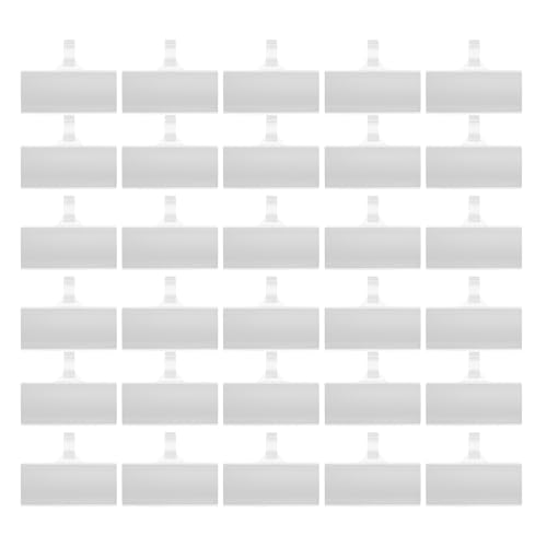 Gatuida 1 Set Regaletiketten für Drahtregale: Kunststoff-Warenschild-Display-Clips mit löschbarer Karte – Regaletikettenhalter für den Einzelhandel, Lebensmittelgeschäfte, Supermarkt-Etiketten, Gatuida 1 Set Regaletiketten für Drahtregale: Kunststoff-Warenschild-Display-Clips mit löschbarer Karte – Regaletikettenhalter für den Einzelhandel, Lebensmittelgeschäfte, Supermarkt-Etiketten, von Gatuida