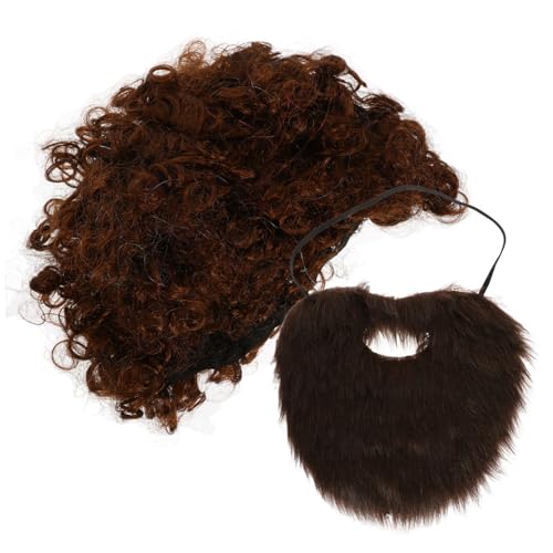 Gatuida 1 Setzen Sie Piratenperücke Und Schnurrbart Pirate Cosplay Prop Piratenkostümzubehör Gatuida 1 Setzen Sie Piratenperücke Und Schnurrbart Pirate Cosplay Prop Piratenkostümzubehör von Gatuida