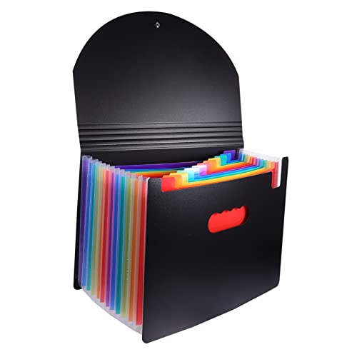 Gatuida 1 Stück Bunte Fächermappe mit Deckel Praktischer Dokumenten Organizer aus Langlebigem für Schule Büro und Zuhause Fächer für Klare Sortierung und Große Kapazität Gatuida 1 Stück Bunte Fächermappe mit Deckel Praktischer Dokumenten Organizer aus Langlebigem für Schule Büro und Zuhause Fächer für Klare Sortierung und Große Kapazität von Gatuida