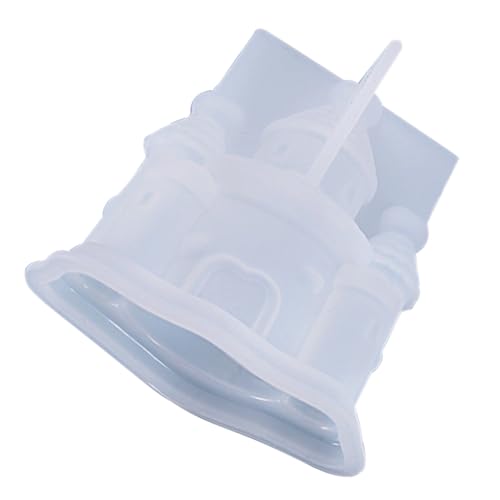 Gatuida 1 Stück DIY Silikonform für Schloss Dekoration Hochtransparente Flexible Gießform für Handgemachte Figuren für Basteln und für Home DIY Projekte von Gatuida