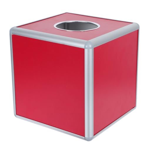 Gatuida 1 Stück Schachtel -box Wirklich Verlosen Tombolaboxen Mit Schlitz Groß Behälter Wahlurnen Für Tombola Tombolaboxen Für Tickets Aluminiumlegierung. von Gatuida