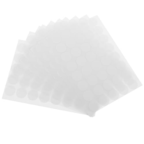 Gatuida 10 Blatt Geschenkaufkleber Punkte the office sticker büromaterial Farbige Aufkleber stickbilder sticker aufkleber Siegelkreis runde Aufkleber Aufkleberpapier Kreisaufkleber Weiß von Gatuida