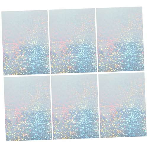 Gatuida 10 Blatt Holographisches Selbstklebendes Vinyl Aufkleberpapier Glänzend Wasserfest Bedruckbar für Tintenstrahldrucker Vielseitig für Basteln Scrapbooking DIY Etiketten Gatuida 10 Blatt Holographisches Selbstklebendes Vinyl Aufkleberpapier Glänzend Wasserfest Bedruckbar für Tintenstrahldrucker Vielseitig für Basteln Scrapbooking DIY Etiketten von Gatuida
