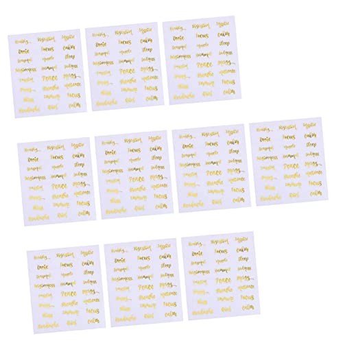 Gatuida 10 Blatt Teiliges Ätherische Öle Flaschenetiketten mit Buchstaben DIY Aromatherapie Aufkleber für Parfüm Ölflaschen Dekorativ und Personalisierbar Geeignet für Kosmetikbehälter Gatuida 10 Blatt Teiliges Ätherische Öle Flaschenetiketten mit Buchstaben DIY Aromatherapie Aufkleber für Parfüm Ölflaschen Dekorativ und Personalisierbar Geeignet für Kosmetikbehälter von Gatuida