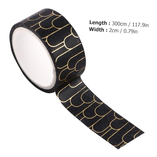 Gatuida 10 Rollen 10 teiliges Washi Tape Set Lang mit Geometrischem Goldfolie Design Dekoratives Masking Tape für Scrapbook DIY Basteln Vielseitiges Klebeband für Handwerksprojekte Gatuida 10 Rollen 10 teiliges Washi Tape Set Lang mit Geometrischem Goldfolie Design Dekoratives Masking Tape für Scrapbook DIY Basteln Vielseitiges Klebeband für Handwerksprojekte von Gatuida
