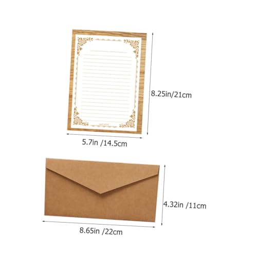 Gatuida 10 Sätze Teiliges Bunte Umschläge mit Weißem Schreibpapier Retro Design Briefumschläge für Einladungskarten Grußkarten Hochzeitskarten Langlebiges Papier Vielseitig Einsetzbar Gatuida 10 Sätze Teiliges Bunte Umschläge mit Weißem Schreibpapier Retro Design Briefumschläge für Einladungskarten Grußkarten Hochzeitskarten Langlebiges Papier Vielseitig Einsetzbar von Gatuida