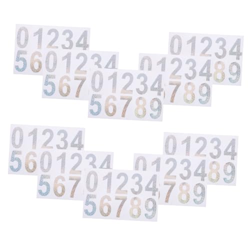 Gatuida 10 Sets Garagennummernschilder Nummern Für Mülltonnen Reflektierende Nummern Briefkastenaufkleber Adressaufkleber Für Briefkästen Zum Aufkleben Von Für Briefkästen Gatuida 10 Sets Garagennummernschilder Nummern Für Mülltonnen Reflektierende Nummern Briefkastenaufkleber Adressaufkleber Für Briefkästen Zum Aufkleben Von Für Briefkästen von Gatuida