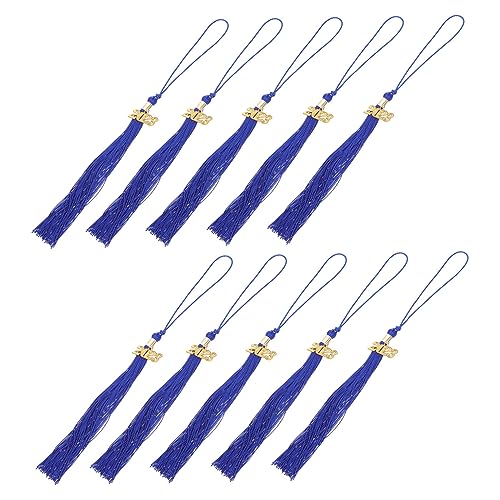 Gatuida 10 Stück Abschlussquasten mit Jahreszahlen Dekoration für Doktorhüte Bachelor und Masterabschlüsse Praktische und Stilvolle Kappenaccessoires für Unvergessliche Erinnerungen Gatuida 10 Stück Abschlussquasten mit Jahreszahlen Dekoration für Doktorhüte Bachelor und Masterabschlüsse Praktische und Stilvolle Kappenaccessoires für Unvergessliche Erinnerungen von Gatuida