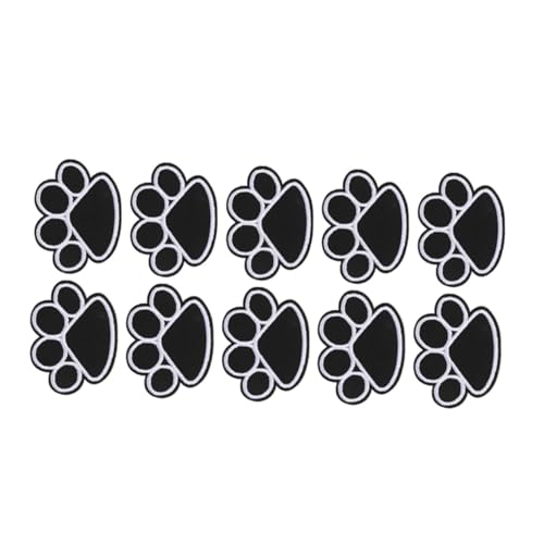 Gatuida 10 Stück Aufkleber für Hundepfoten Pfotenpflaster lustig Hundepfotenabdruck Dekoration swor Einfaches Aufnähen bügeleisen Patch-Aufkleber für Kleidung Hundepfotenfleck Stoff Black Gatuida 10 Stück Aufkleber für Hundepfoten Pfotenpflaster lustig Hundepfotenabdruck Dekoration swor Einfaches Aufnähen bügeleisen Patch-Aufkleber für Kleidung Hundepfotenfleck Stoff Black von Gatuida