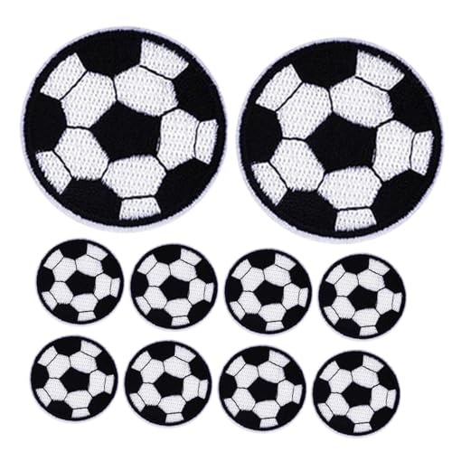 Gatuida 10 Stück Fußball Aufnäher Bestickte Verschleißfeste Bügel Patches Dekorative Kleidungspatches für Jacken Shirts Rucksäcke Einfache Anwendung Strapazierfähig Vielseitig Verwendbar Gatuida 10 Stück Fußball Aufnäher Bestickte Verschleißfeste Bügel Patches Dekorative Kleidungspatches für Jacken Shirts Rucksäcke Einfache Anwendung Strapazierfähig Vielseitig Verwendbar von Gatuida