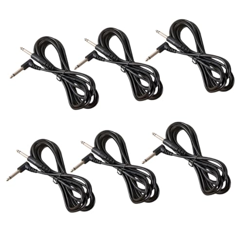 Gatuida 10 Stück Gitarren Patchkabel Rechtwinkliges Instrumentenkabel für Gitarre Bass Lautsprecher Langlebig Gatuida 10 Stück Gitarren Patchkabel Rechtwinkliges Instrumentenkabel für Gitarre Bass Lautsprecher Langlebig von Gatuida
