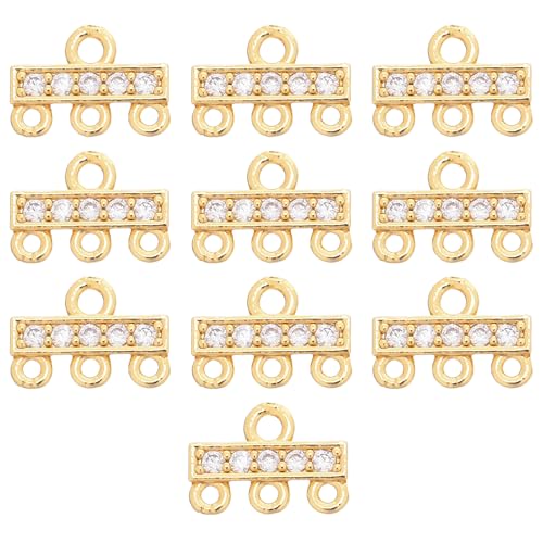 Gatuida 10 Stück Halsketten-Schichtverschlüsse und -Verschlüsse, mehrschichtige Trennperlen, Kettenverlängerung, Halsketten, Armbänder, Sicherheitsschmuckverschluss für Frauen, golden Gatuida 10 Stück Halsketten-Schichtverschlüsse und -Verschlüsse, mehrschichtige Trennperlen, Kettenverlängerung, Halsketten, Armbänder, Sicherheitsschmuckverschluss für Frauen, golden von Gatuida