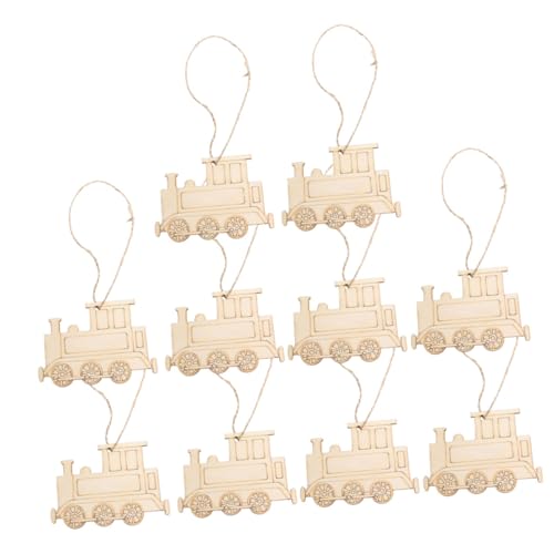 Gatuida 10 Stück Holz Zugformen Unlackierte Holzscheiben für DIY Projekte Kreative Bastelmaterialien für Hochzeiten Geburtstagsfeiern und Dekorationen von Gatuida