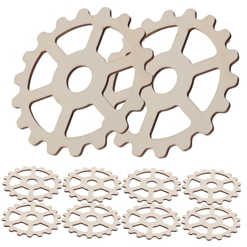 Gatuida 10 Stück Holzschipsgetränkespielzeug Unvollendet Scheiben Schlüssel Ausschnitte Formen Stichworte Ausgeschnitten Farbe Holzschmuck Zum Bemalen Ornamente Für Handwerk Beige von Gatuida